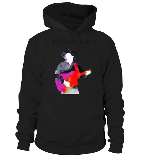 Friends In Low Places Garth Brooks Watercolor Paint Unisex Sweatshirt Hoodie Unisex