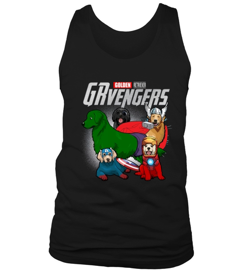 GRvengers Golden Retriever Tank Top Unisex
