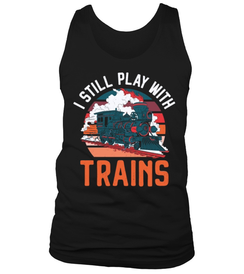 Steam Train Driver Trainspotting Tank Top Unisex
