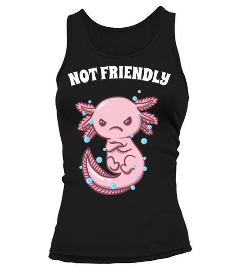 Not Friendly Funny Sarcastic Humor Sarcasm Introve Tank top Woman