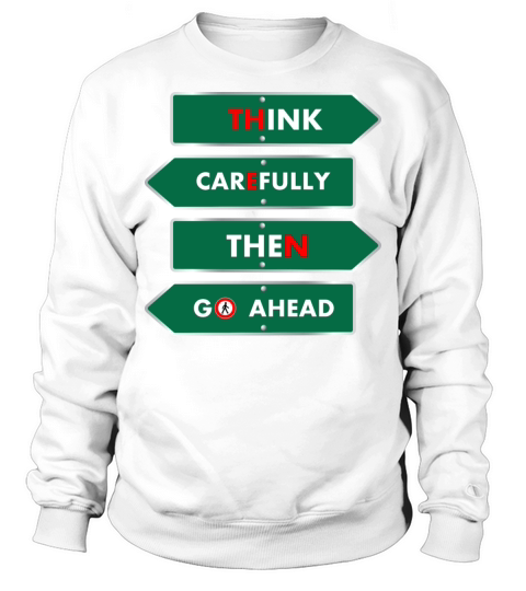 THINK Sweatshirt Unisex