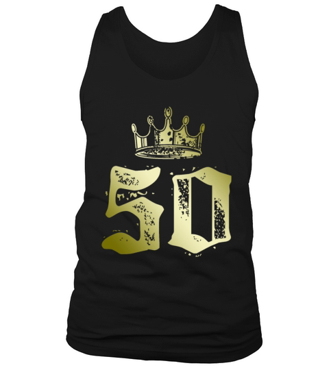 50 number crown Tank Top Unisex