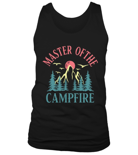 Camping Master Of The Campfire Camper Tank Top Unisex