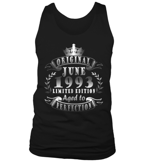 June 1993 vintage birthday gift Tank Top Unisex