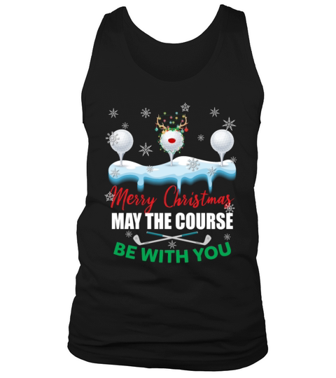 Merry Christmas May The Course Be With You Tank Top Unisex