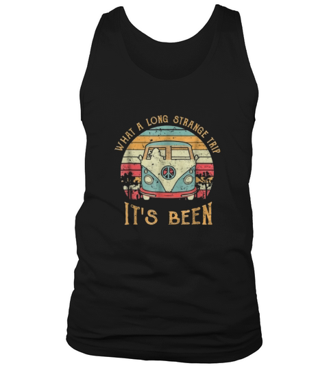 What A Long Strange Trip It’s Been Vintage shirt Tank Top Unisex