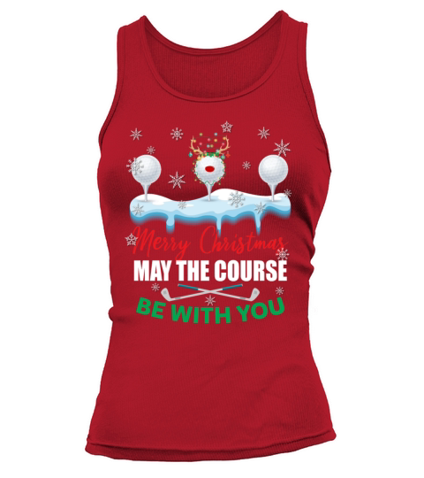 Merry Christmas May The Course Be With You Tank top Woman
