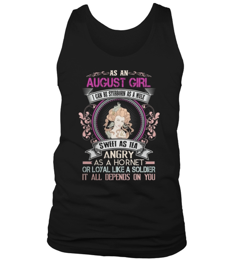 August Girl Tank Top Unisex