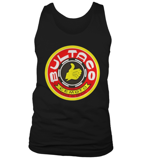 Bultaco Cemoto Made In Spain T-Shirt Tank Top Unisex