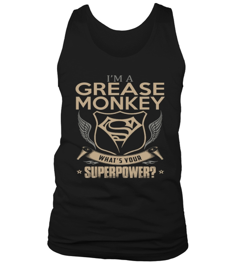 GREASE MONKEY Tank Top Unisex