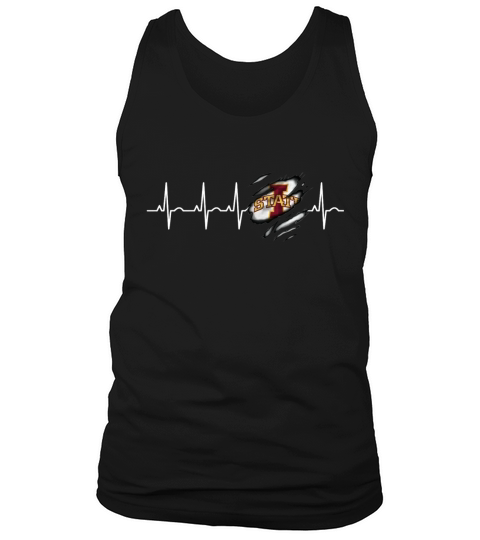 Heartbeat Iowa State Cyclones football33 Tank Top Unisex