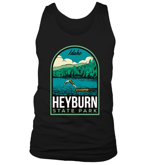 Heyburn State Park Idaho Vintage Tank Top Unisex