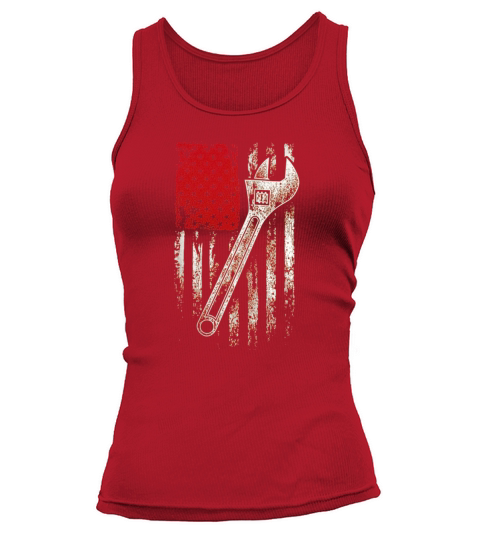 MECHANIC FLAG Tshirts Tank top Woman