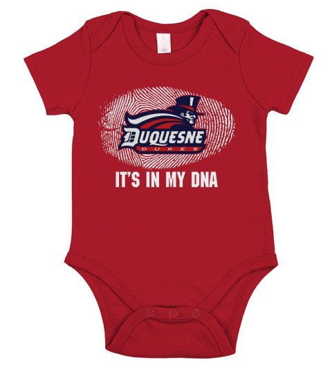 Duquesne University Short Sleeve Baby One-Piece