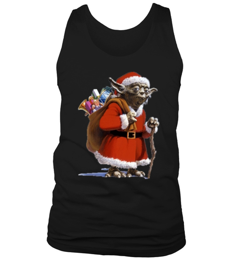 Star Wars Yoda Santa Claus Ugly Faux Tank Top Unisex
