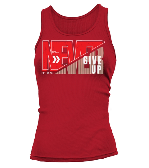 Never Give Up Tank top Woman