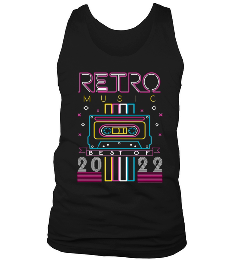 Best Of 2022 Retro Cassette Vintage Birthday Tank Top Unisex