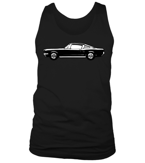 Black 60s FM Tank Top Unisex