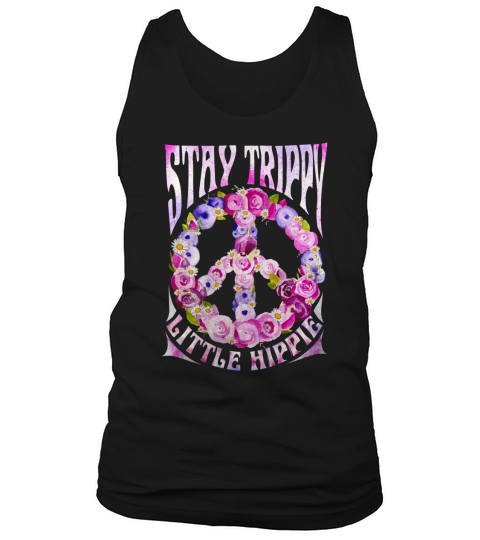 Stay Trippy Little Hippie Tank Top Unisex