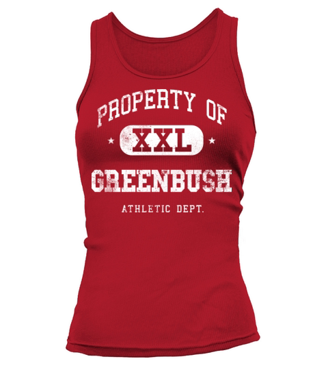 Greenbush XXL Property of Athletic Department Tank top Woman