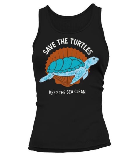 Save The Turtles Sea Turtle Ecology Tank top Woman