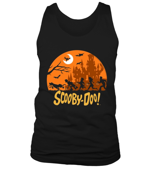 Kids Scooby Doo The Gang Halloween Silhouette Logo Tank Top Unisex