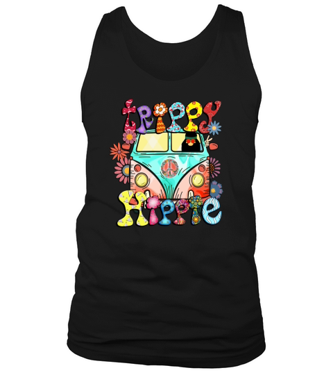 Trippy Hippie sublimation Tank Top Unisex