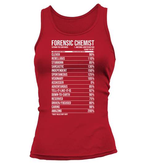 Forensic Chemist Daily Value Tank top Woman