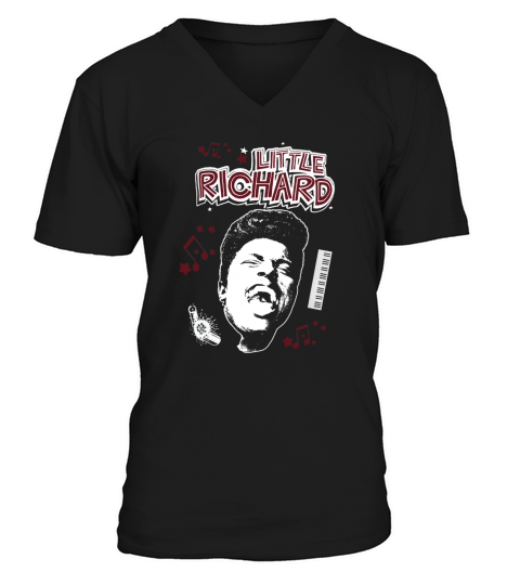 LITTLE RICHARD V-Neck T-shirt
