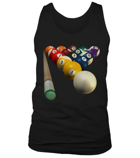 8-BALL POOL TEAM TSHIRTS FOR BAR LEAGUE SHOOTERS Tank Top Unisex