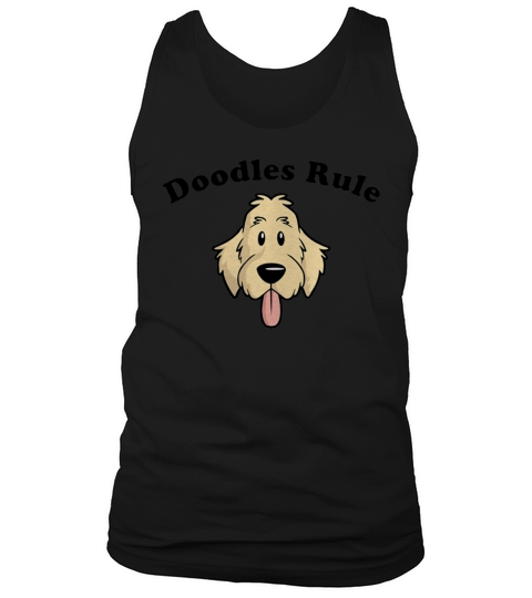 Doodles rule Tank Top Unisex