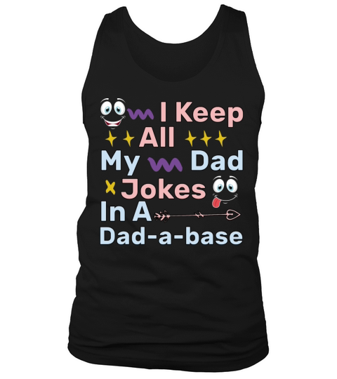 Funny T-Shirt Dad Jokes Tank Top Unisex