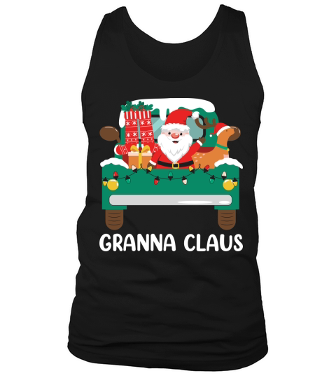 Granny Claus Funny Grandma Santa Christmas Gift Tank Top Unisex