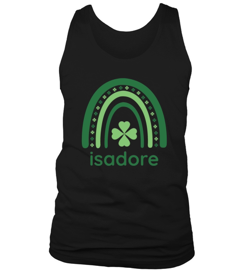 isadore Clover Charm Boho Rainbow Tank Top Unisex