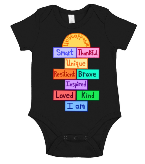 Inspirational Hopscotch Word Playground Game Short Sleeve Baby One-Piece