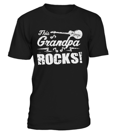 This Grandpa Rocks T-Shirt Unisex