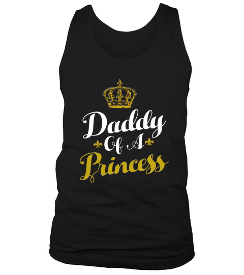 Daddy Of A Princess Father Tank Top Unisex