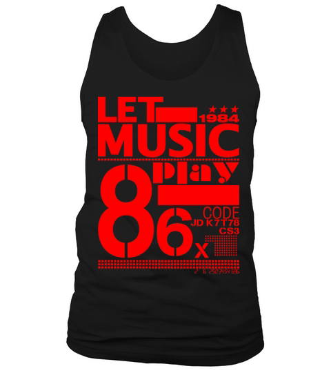 Let s Music Play Tank Top Unisex