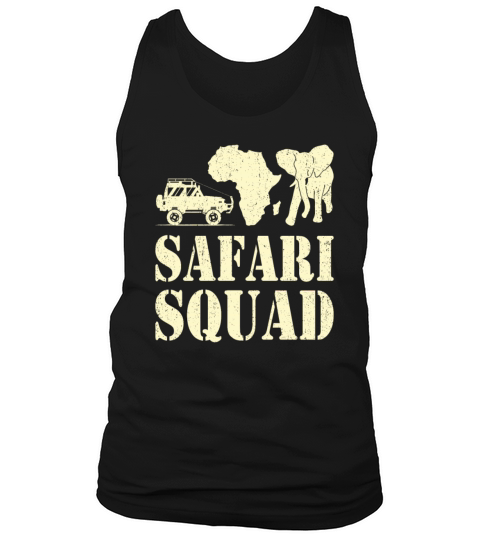 Safari Squad - African Safari Adenventures Tank Top Unisex