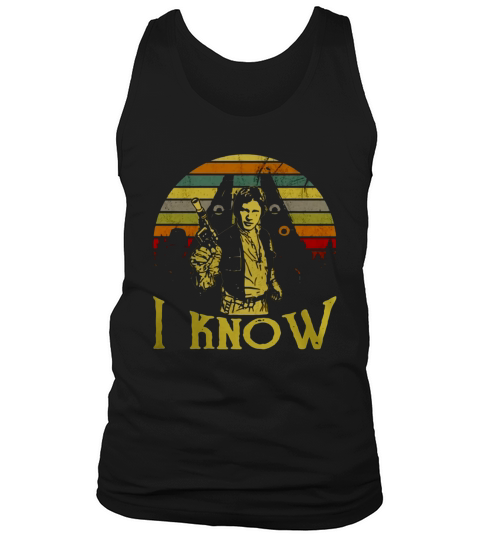 Star Wars Harrison Ford I know Tank Top Unisex