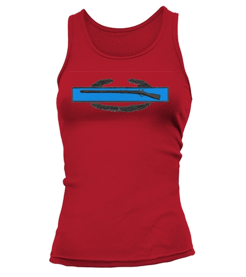 CIB Combat Infantryman Badge Tank top Woman