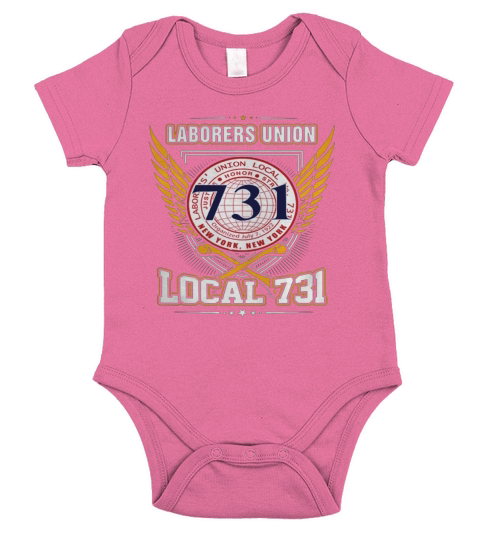 Liuna Laborer Local 731 - Laborers Union Short Sleeve Baby One-Piece