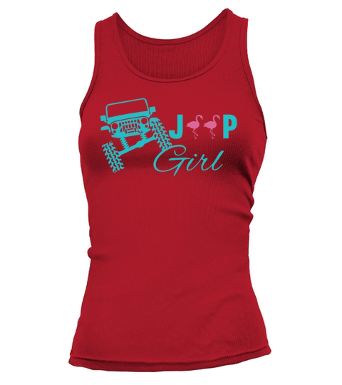 JEEP GIRL FLAMINGO Tank top Woman