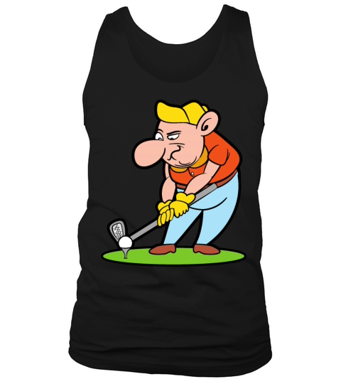 Golf Player Golfer Sports Game Tank Top Unisex