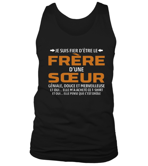 Meilleur cadeau pour votre frère Tank Top Unisex