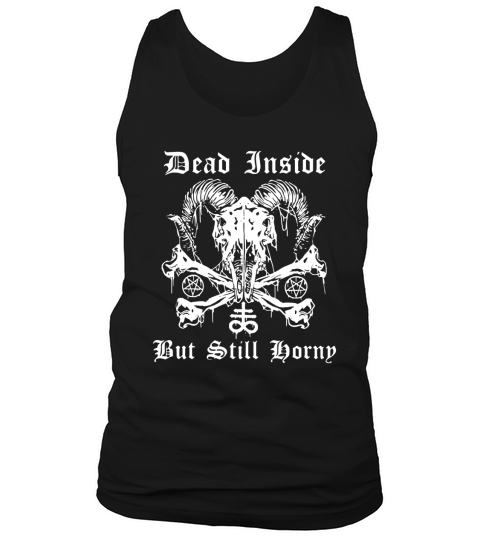 Satan dead inside but still horny shirt Tank Top Unisex