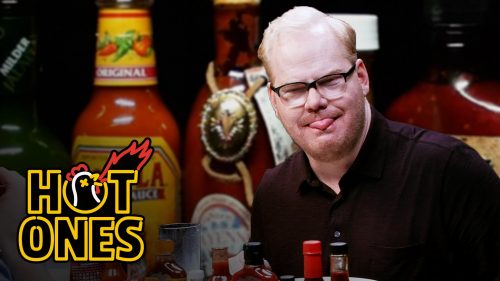 Jim-Gaffigan-Rediscovers-His-Flop-Sweat-Eating-Spicy-Wings-Hot-Ones