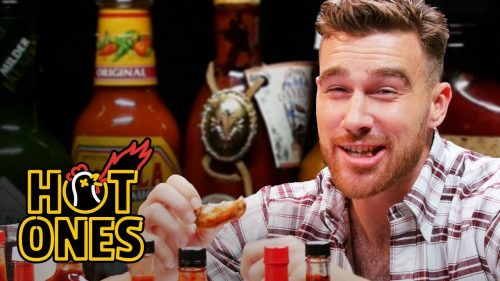 Travis-Kelce-Gets-Woozy-Eating-Spicy-Wings-Hot-Ones