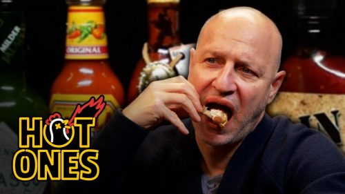 Tom-Colicchio-Goes-Full-Top-Chef-on-Some-Spicy-Wings-Hot-Ones