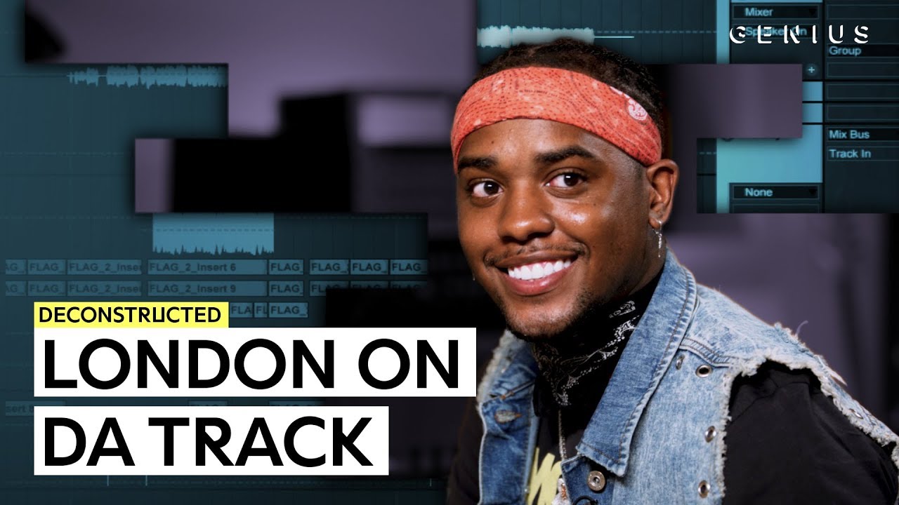 Da da da трек. London on da track. Cocky London on da track.